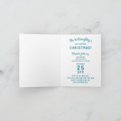 Invitation Charming Bed N Breakfast Maison victorienne Noël (Intérieur)