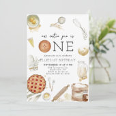 Invitation Charming Cutie Pie Premier anniversaire (Debout devant)