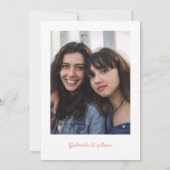 Invitation Charming Delicate Colorful Wildflowers Quinceañera (Dos)