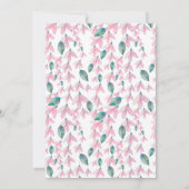 Invitation Charming Fête des mariées Wisteria (Dos)