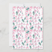 Invitation Charming Fête des mariées Wisteria (Dos)