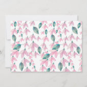 Invitation Charming Floral Wisteria (Dos)