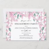Invitation Charming Floral Wisteria (Devant)