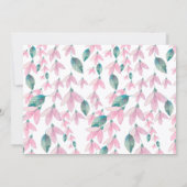 Invitation Charming Floral Wisteria (Dos)