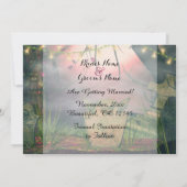Invitation Charming Graveyard Enregistrer la date Mariage Inv (Dos)