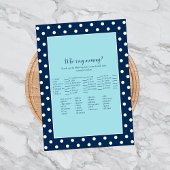 Invitation Charming Navy Blue Bow Who's My maman Shower Game
