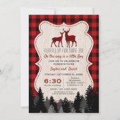 Invitation Charming Petit Hunter Baby shower de la sériole (Devant)