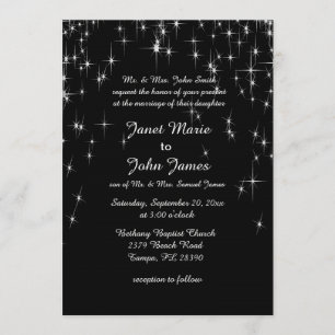 Invitation Charming Star Struck Mariage Couleur do-it-yours