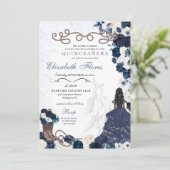 Invitation Charra Quinceañera (Debout devant)