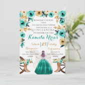 Invitation Charra Vert Jade (Debout devant)