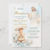 Invitation Charro Bautizo Y Primer Añito Niño (Devant)