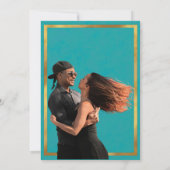 Invitation Charro Catrina Crânes à sucre Danse Fiançailles Tu (Dos)