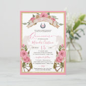 Invitation Charro Occidental Roses Roses Roses Roses Roses Ro (Debout devant)