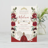 Invitation Charro Quinceañera (Debout devant)