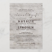 Chartreuse sculptée Mariage de bouleau rustique