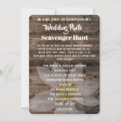 Invitation Chasse au trésor de photos de mariage (Devant)