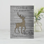 Invitation Chasse aux cerfs Sports Rustiques Extérieur Hommes (Debout devant)