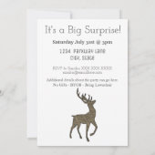 Invitation Chasse aux cerfs Sports Rustiques Extérieur Hommes (Dos)