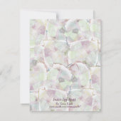 Invitation Chasse aux oeufs de Pâques (Dos)