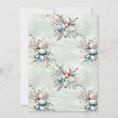 Invitation Chasse aux oeufs de Pâques à l'aquarelle (Dos)