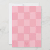 Invitation Chasse aux œufs de Pâques Brunch Lapin aquarelle b (Dos)