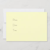 Invitation Chasse aux oeufs de Pâques hawaïens (Dos)