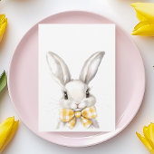 Invitation Chasse aux oeufs de Pâques lapin mignonne moderne 