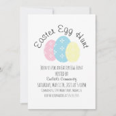 Invitation Chasse aux oeufs de Pâques Pastel Spring Event Fly (Devant)