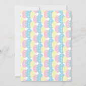 Invitation Chasse aux oeufs de Pâques Pastel Spring Event Fly (Dos)