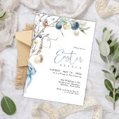 Invitation Chasse aux œufs moderne brunch de Pâques