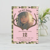 Invitation Chasse de l'anniversaire des andouillers de la (Debout devant)