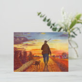 Invitation Chasse de meilleur ami d'invitations de partie de (Debout devant)