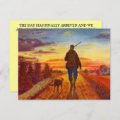 Invitation Chasse de meilleur ami d'invitations de partie de (Devant / Derrière)