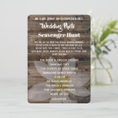 Invitation Chasse mariage de photographie (Debout devant)