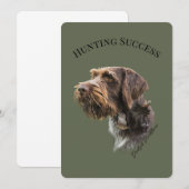 Invitation Chasse réussie (Devant / Derrière)