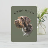 Invitation Chasse réussie (Debout devant)