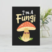 Invitation Chasseur de Champignons Je Suis Un Champignon Fung (Debout devant)
