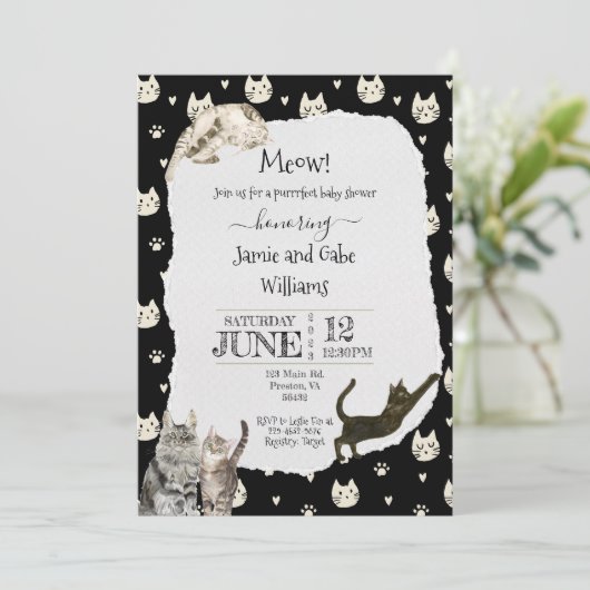 Invitation Chat (Debout devant)