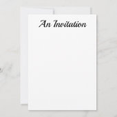 Invitation Chat Classy en Smoking (Dos)