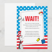 Invitation Chat dans le livre Casquette Guest Book Party Sign (Devant / Derrière)