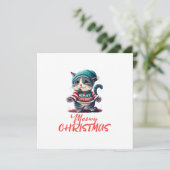 Invitation Chat de Noël  (Debout devant)