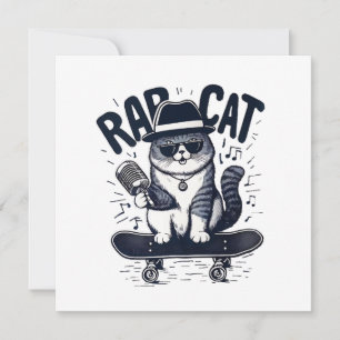 Invitation Chat de rap Harmonie