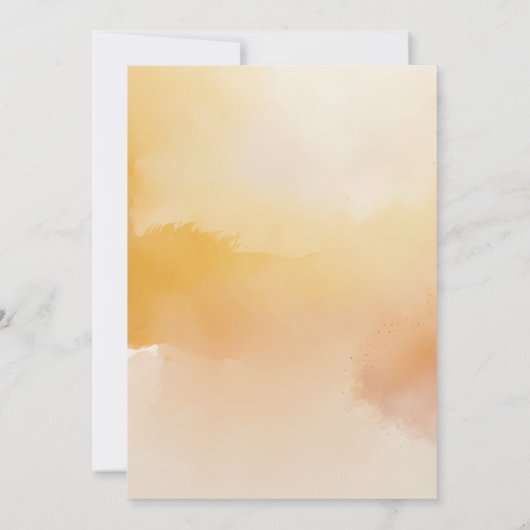 Invitation Chat de Sorcière Halloween Citrouille d'automne (Dos)