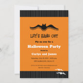 Invitation Chat d'Halloween, Allons-y (Devant)