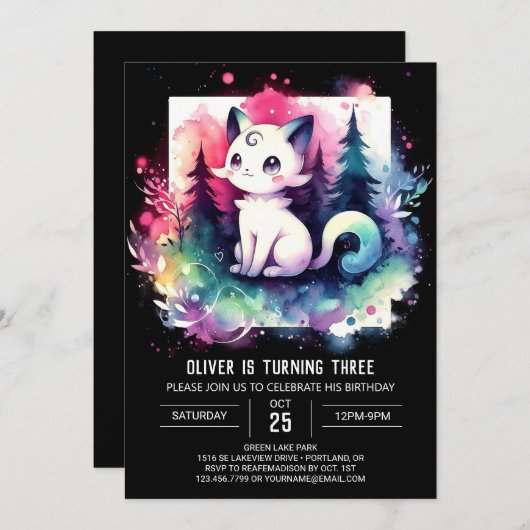 Invitation Chat d'Imaginaire enchâssé (Devant / Derrière)