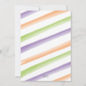 Invitation Chat en sorcière, fête d'anniversaire, tout âge (Dos)