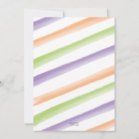 Invitation Chat en sorcière, fête d'anniversaire, tout âge (Dos)