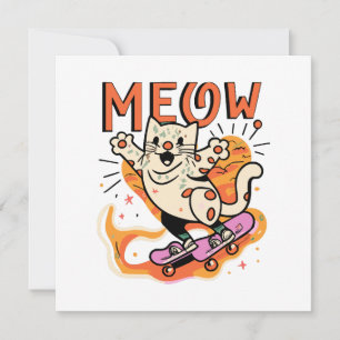 Invitation Chat Glissant Miaou