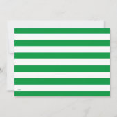 Invitation Chat gras dans le stock de Noël (Dos)