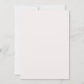 Invitation Chat louvons chaton mignon Anniversaire (Dos)